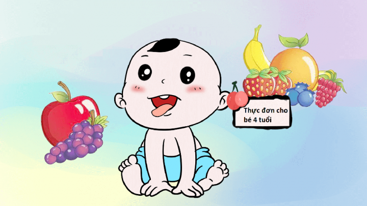 Bật mí mẹ thực đơn cho bé 4 tuổi giúp trẻ phát triển và tăng cân